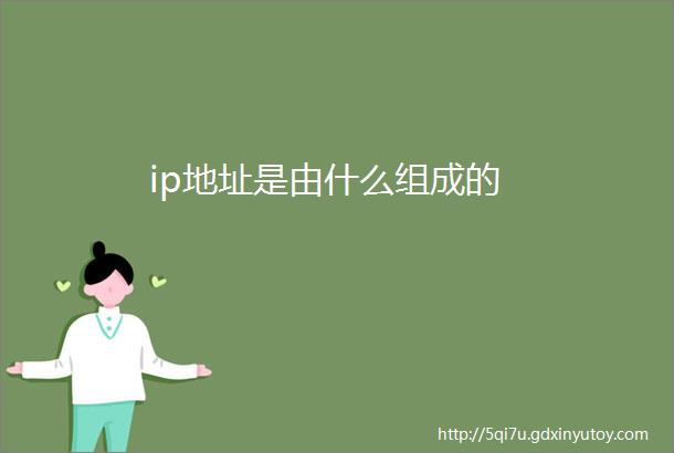 ip地址是由什么组成的